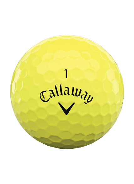 Callaway Golf Supersoft Golf Balls - Yellow