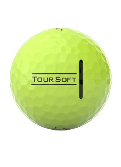 Titleist Tour Soft Golf Balls-Yellow