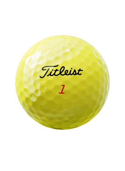 Titleist TruFeel Golf Balls-Yellow